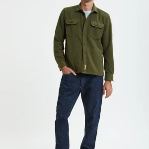 Overshirt in Herringbone