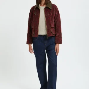 Giacca Spey Paisley in velluto