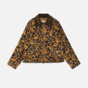 Giacca Spey Paisley in velluto