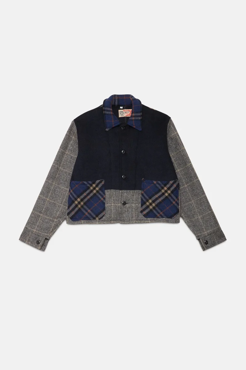 Overshirt Wool Patchwork - immagine 7