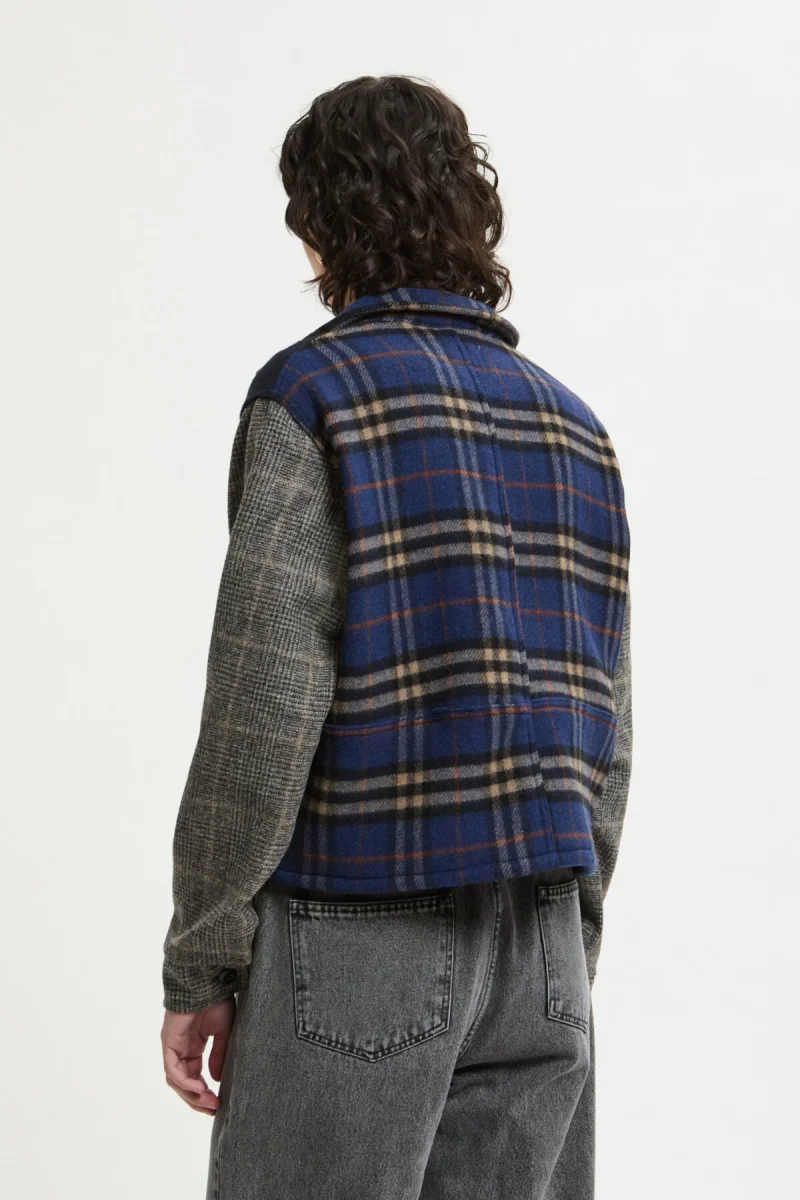 Overshirt Wool Patchwork - immagine 4