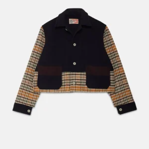 Overshirt Wool Patchwork