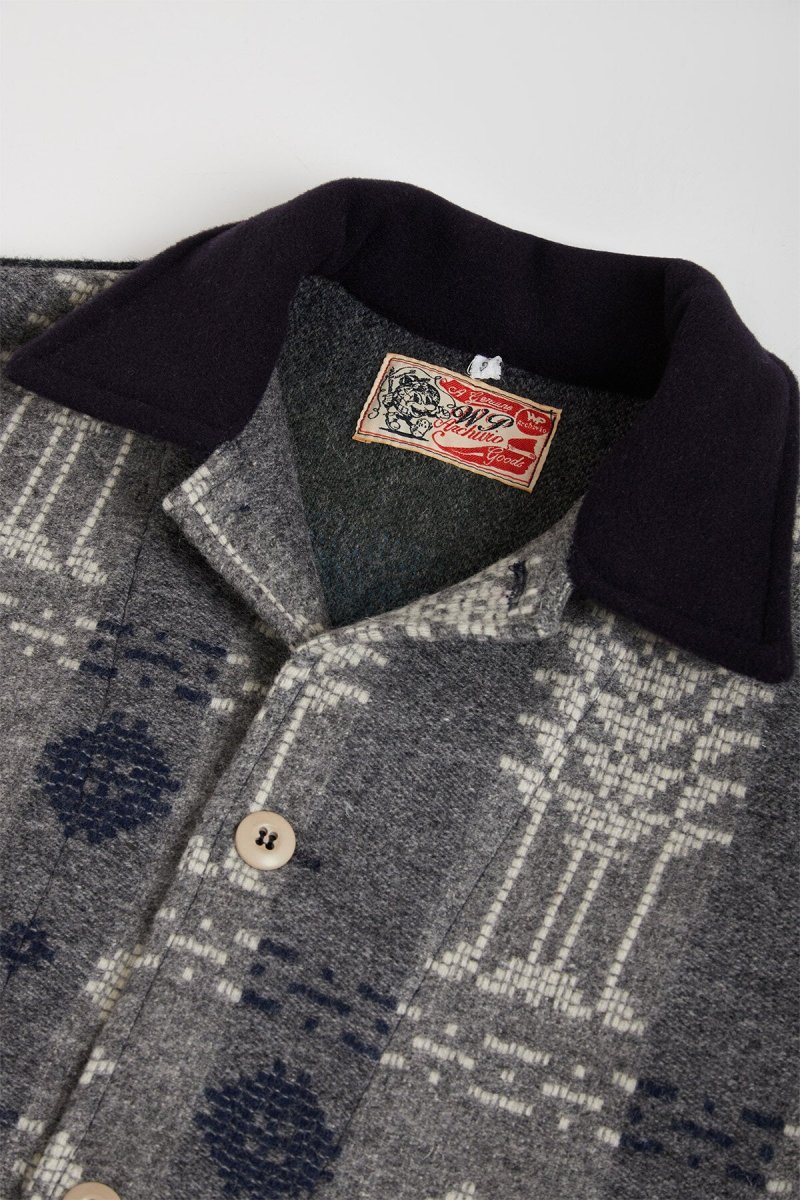Overshirt Wool Patchwork - immagine 3