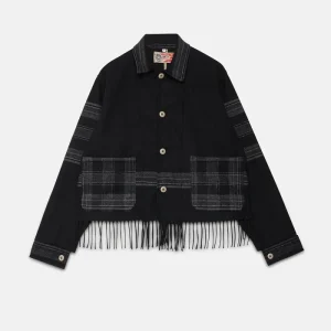Overshirt Wool Patchwork
