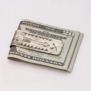 Fermasoldi stampato a freccia